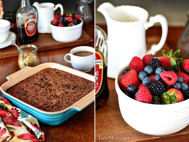Creme Brulee Baked Oatmeal #recipe at cetcu.com
