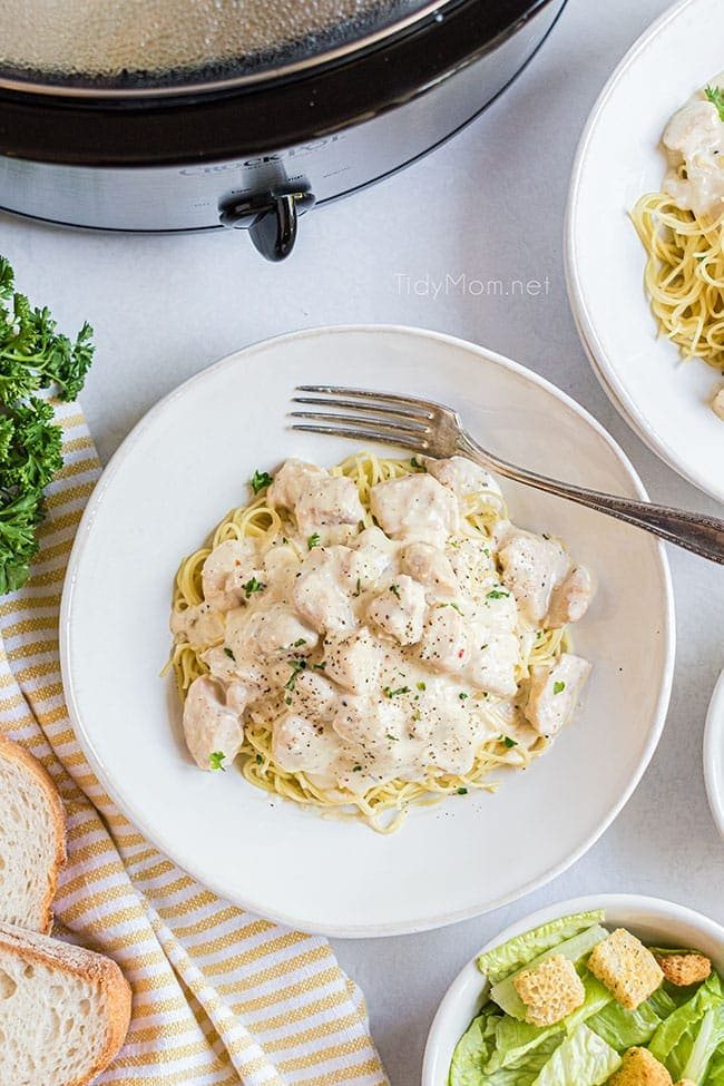 Crockpot Creamy Italian Chicken