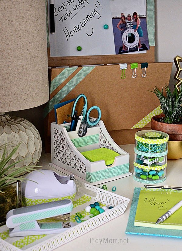Customized iPad & Desk Accessories with Washi Tape