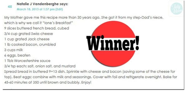 DairyBreakfastClub winner
