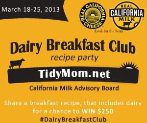 #DairyBreakfastClub Linky Party & $250 Giveaway! Share your recipes