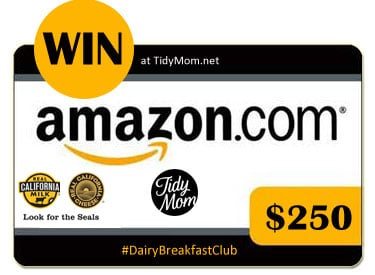 Win $250 Amazon code at Cetcu #DairyBreakfastClub