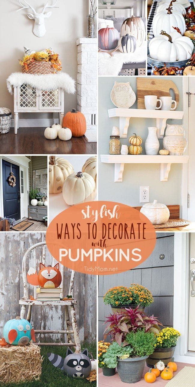 Stylish Ways to Decorate with Pumpkins