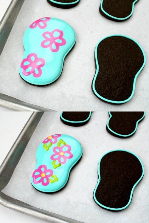 Flip Flop Cookies