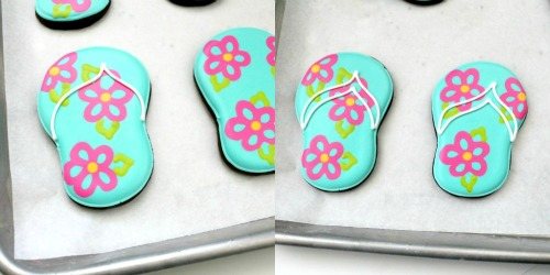 Flip Flop Cookies