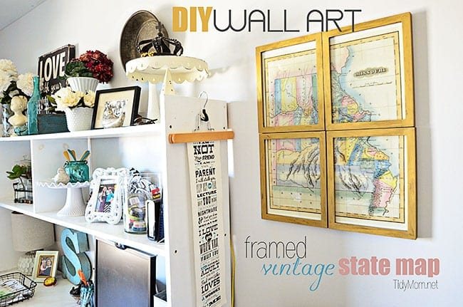 Decorating with Maps {Giveaway} | I’m Lovin’ It