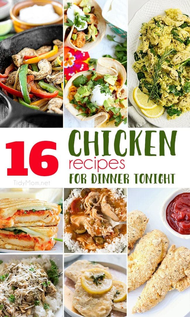 Delicious Chicken Recipes for Dinner Tonight!