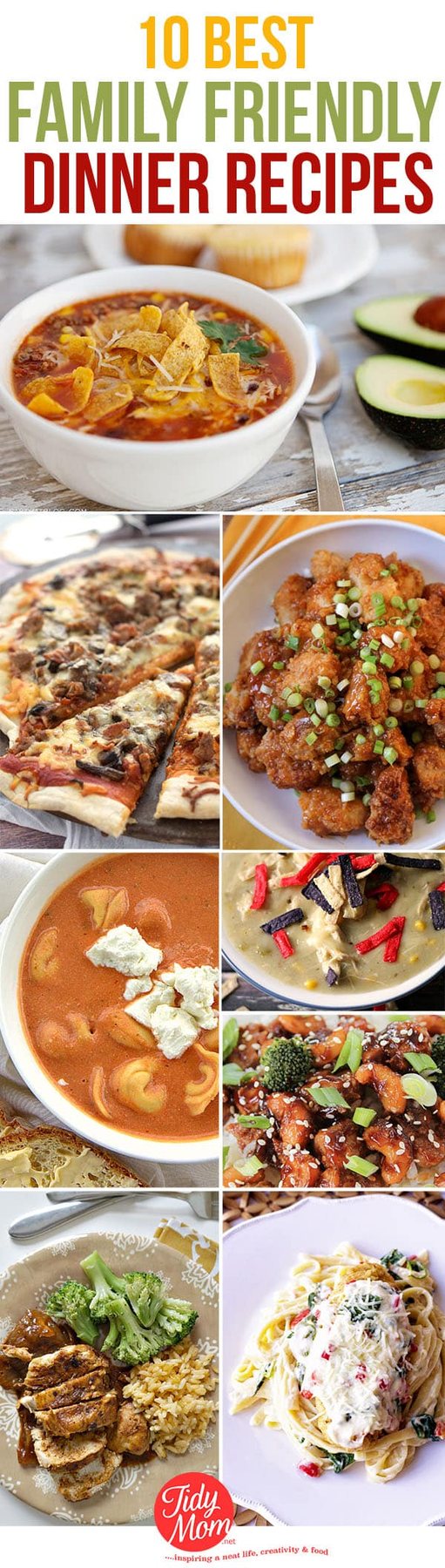 10 Best Family Dinner Recipes | I’m Lovin’ It {linky party}