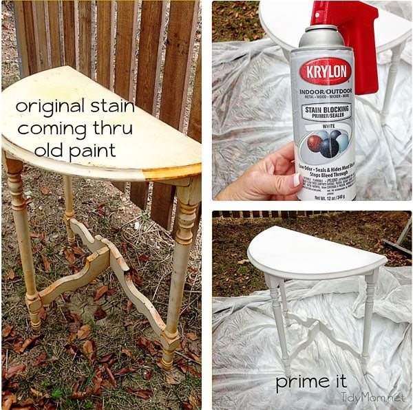 Priming a Table at cetcu.com