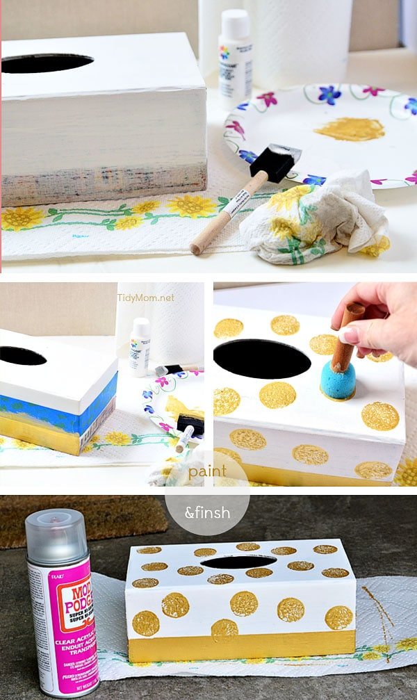 Repurpose Tissue Box at cetcu.com