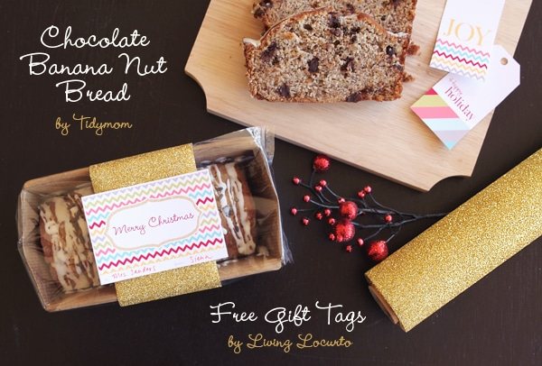 Christmas Gift Tags for Quick Bread from LivingLocurto at cetcu.com