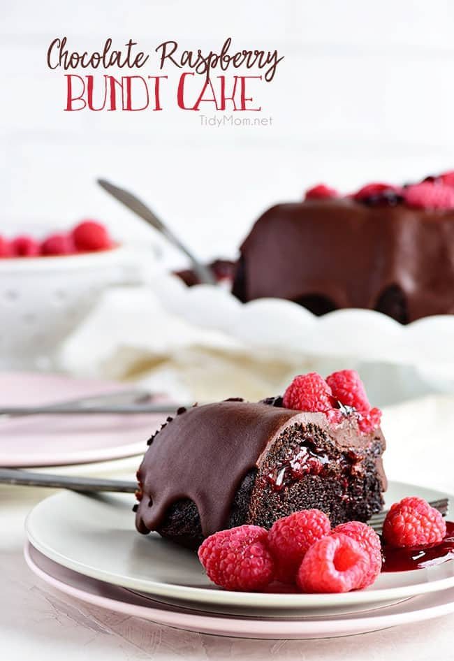 Chocolate Raspberry Bundt Cake (VIDEO)