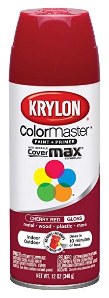 Cherry Red Spray Paint