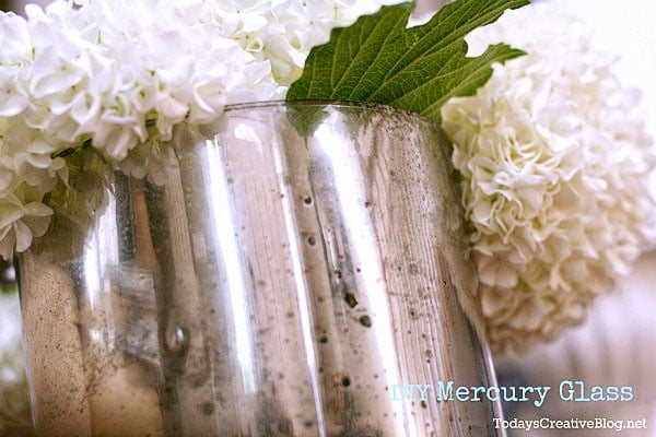 Tutorial for DIY Mercury Glass with Kim Demmon at cetcu.com