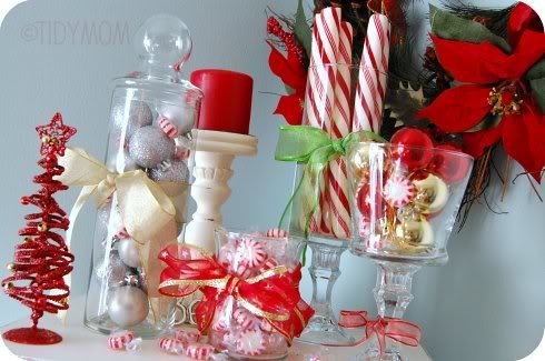 You can find many great items for Christmas decor at your local dollar store that that wont break the bank. Details at cetcu.com