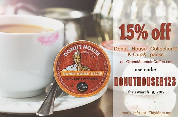 Coupon for Donut House Coffee at Cetcu