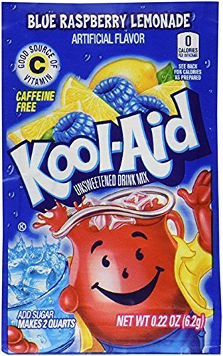 Kool-Aid Ice Blue Raspberry Lemonade Unsweetened Soft Drink Mix