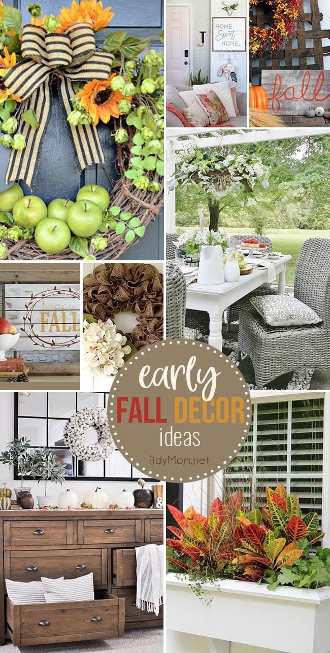 Early Fall Decorating Ideas