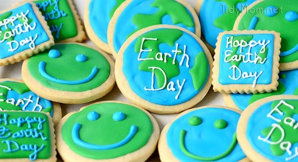Earth Day cookie - Cetcu