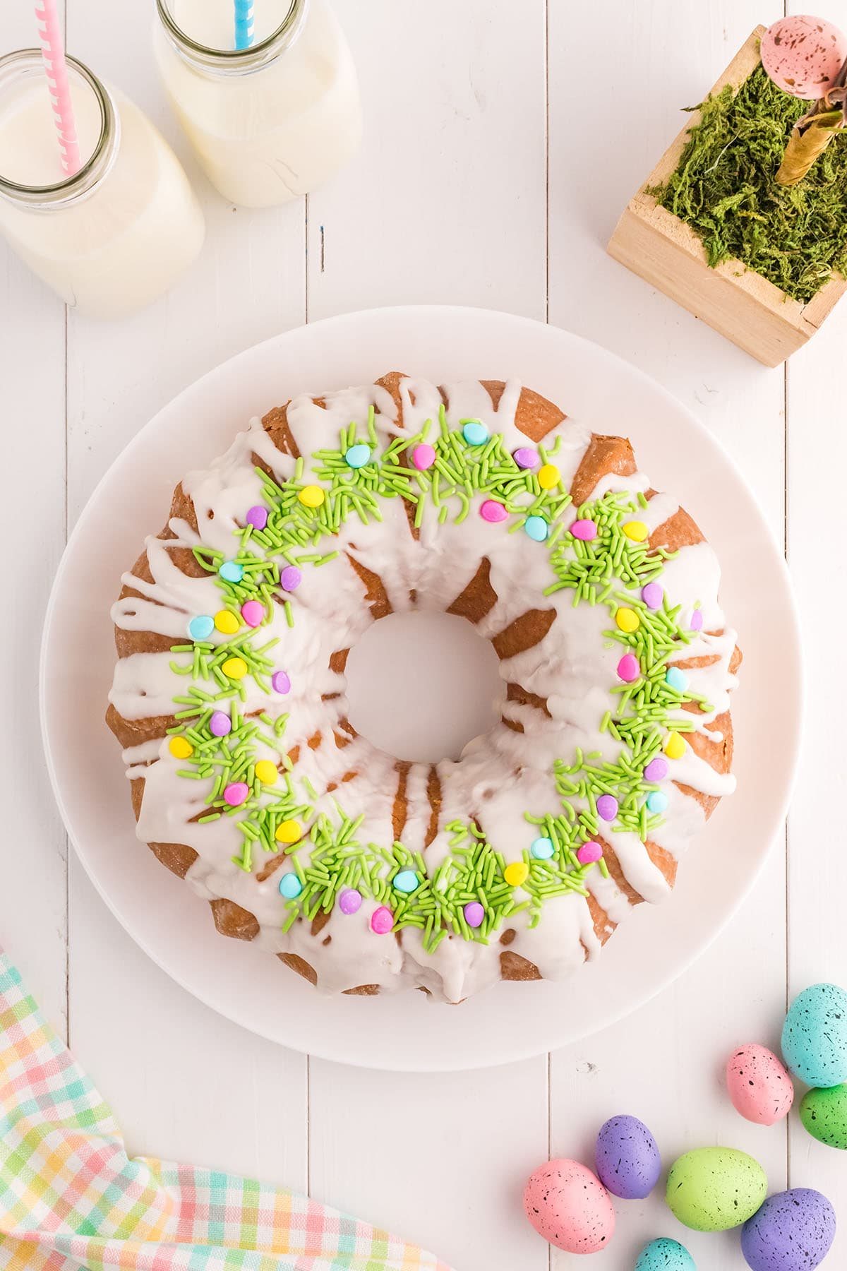 Easter Bundt Cake With Cheesecake Pudding