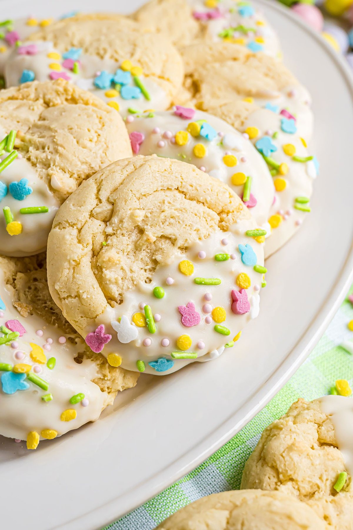 Easy Easter Cake Mix Cookies