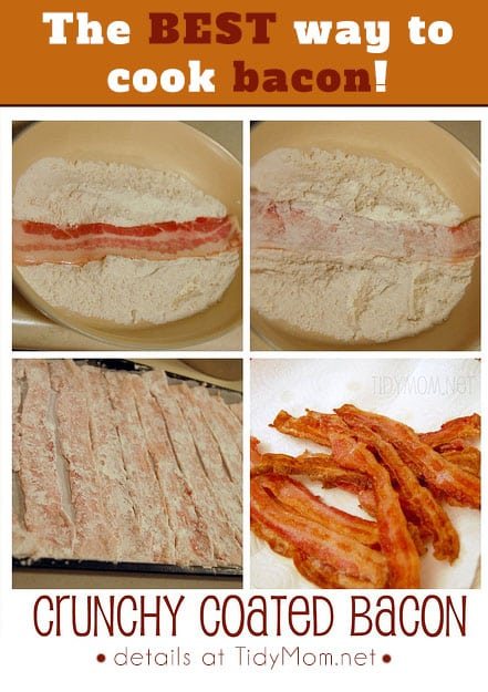 Crunchy Coated Bacon!