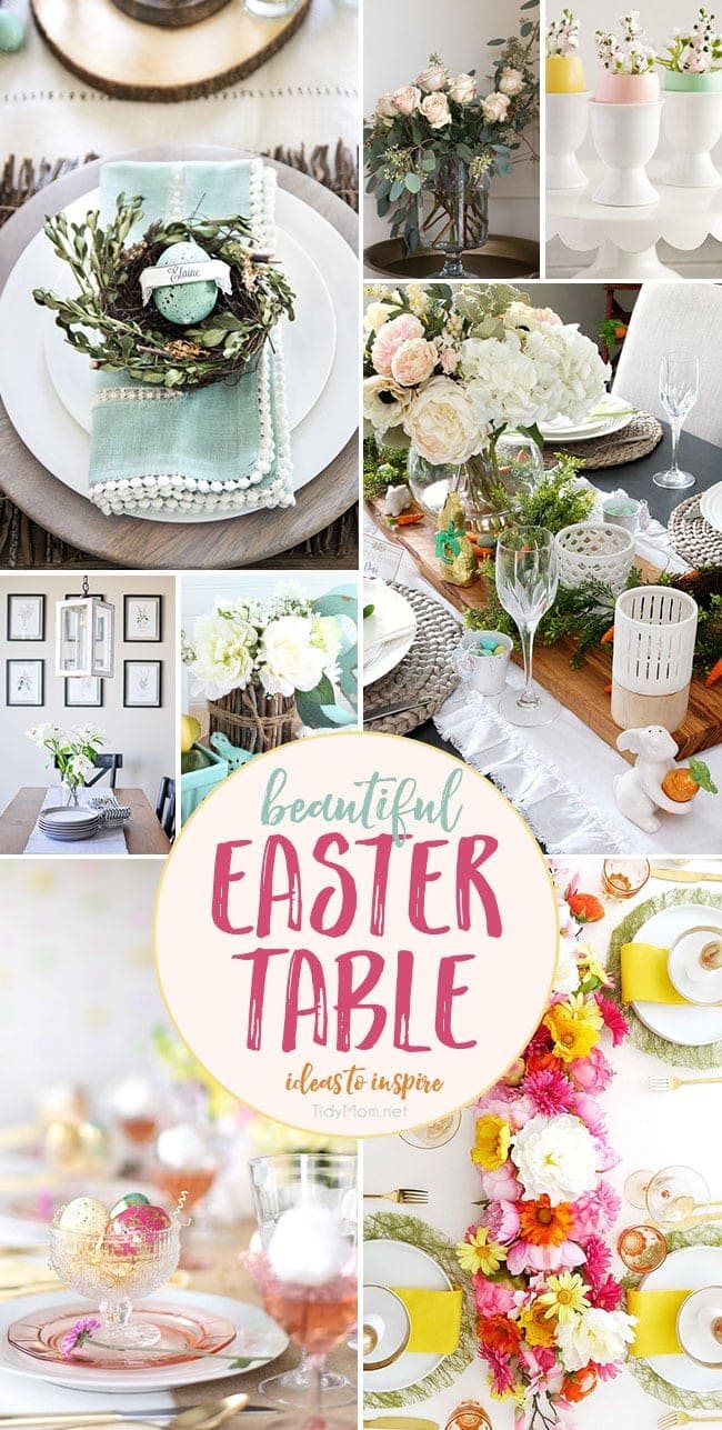 Beautiful Easter Table Ideas to Inspire You