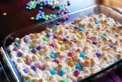 spring brownies
