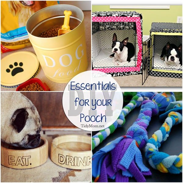 12 DIY Essentials For the Pampered Pooch at cetcu.com