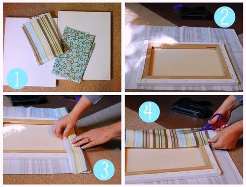Fabric Wall Art {1-4}