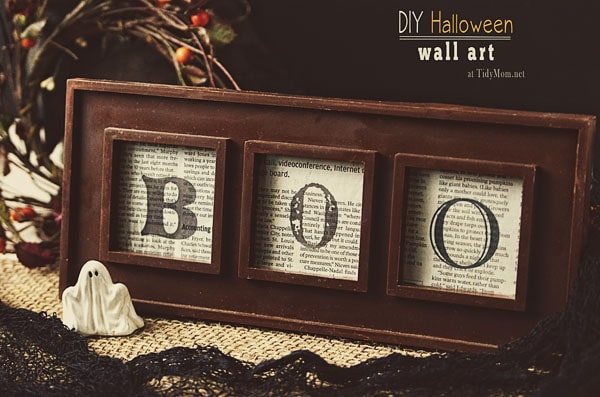 DIY Halloween Wall Art at Cetcu,net