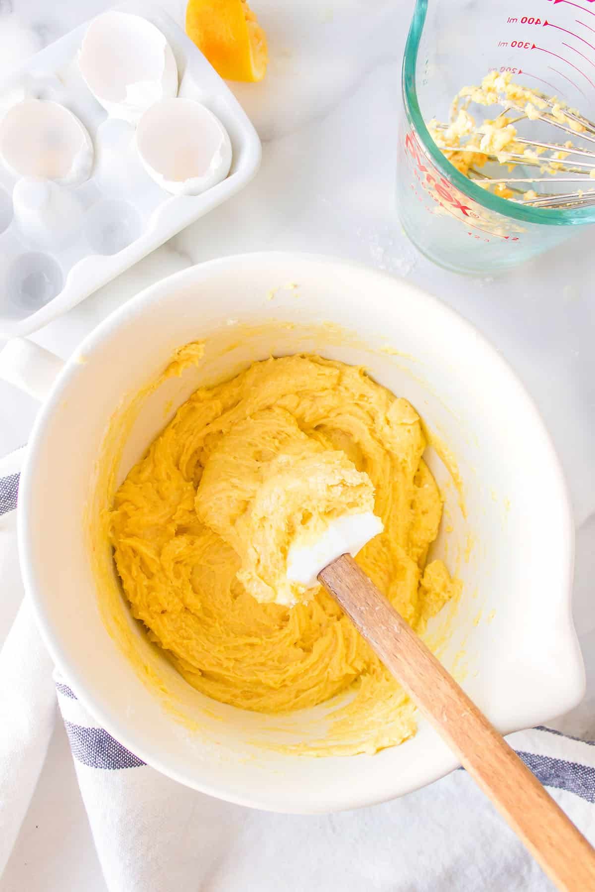 lemon brownies step 2