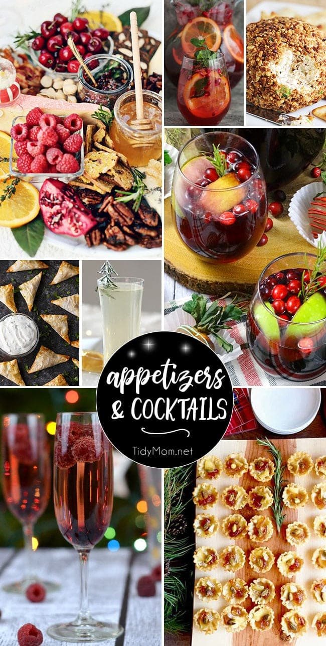 Easy Party Appetizers and Cocktails Your Guests Will Love