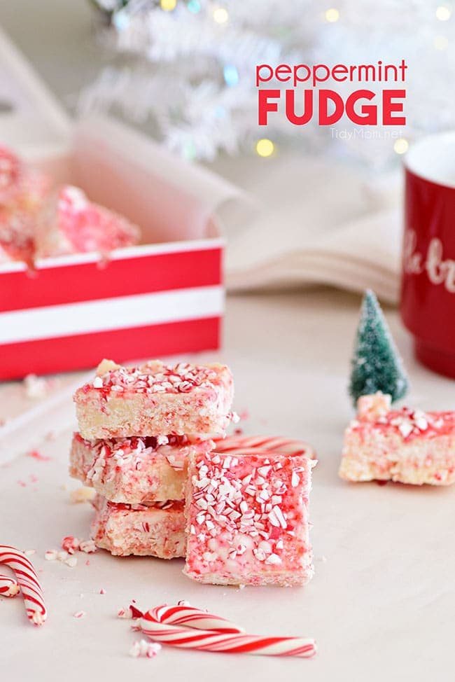 Easy Peppermint Fudge