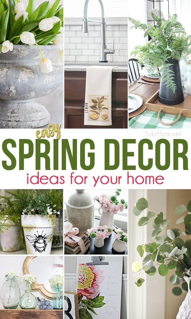 Easy Spring Decor Ideas For Your Home