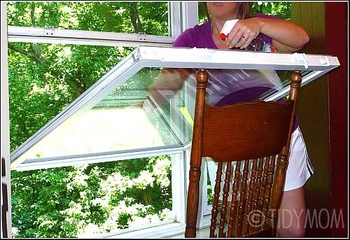 Easy Window Cleaning tip