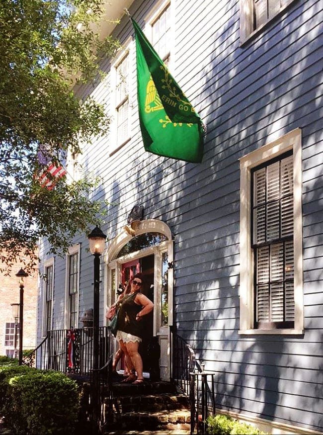 SouthernBelle Vacation Rentals - The Champagne Suite in Historic Savannah, just a few blocks from River Street .