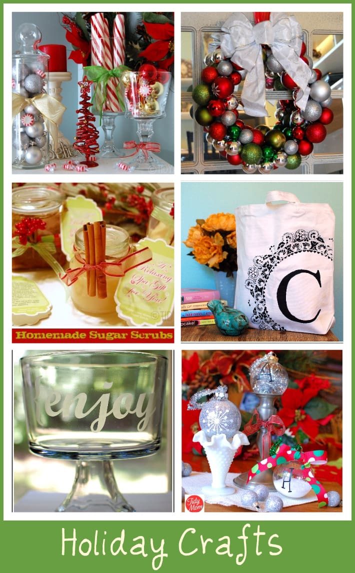 6 Handmade Holiday Crafts at cetcu.com