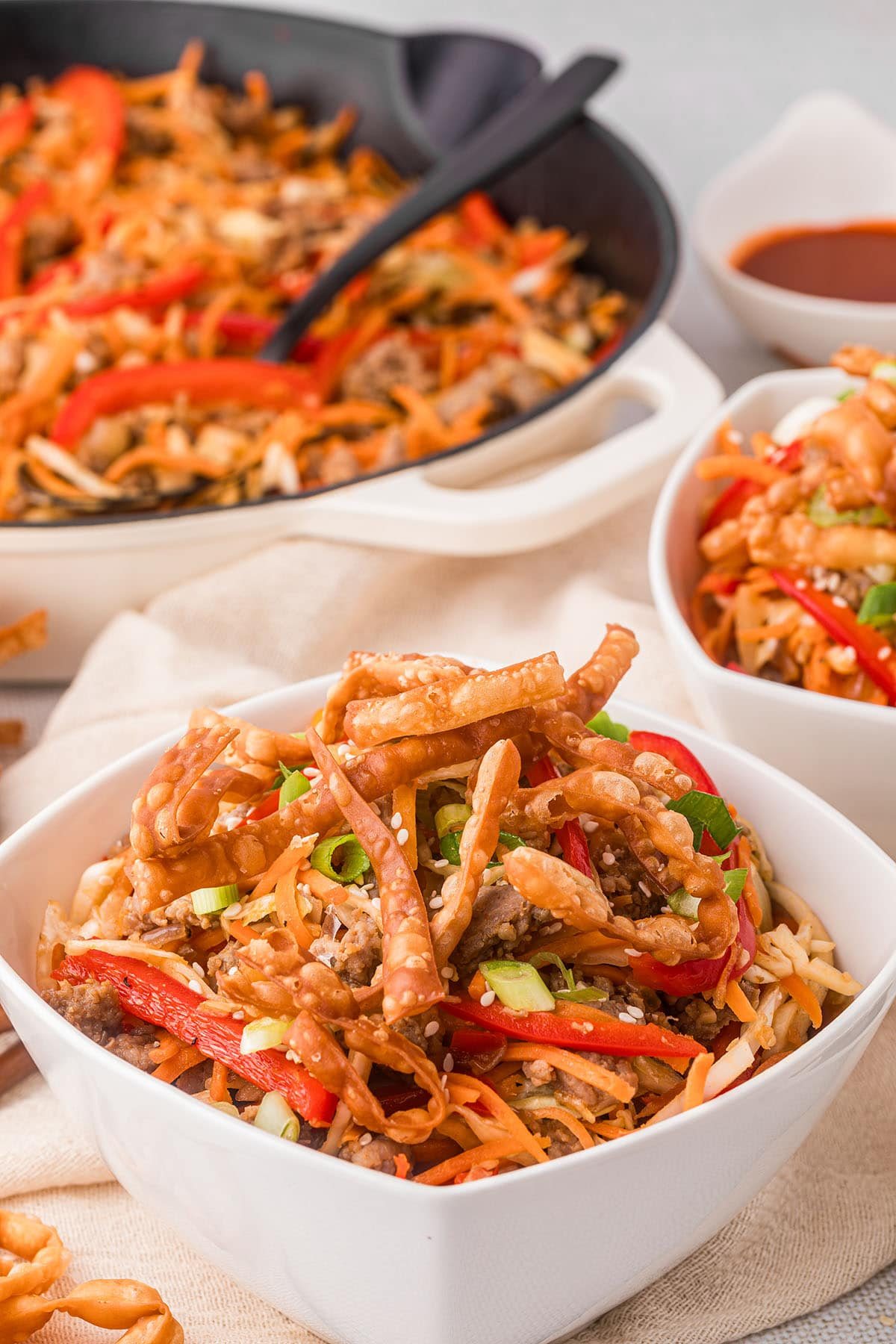 deconstructed Egg Roll Bowl