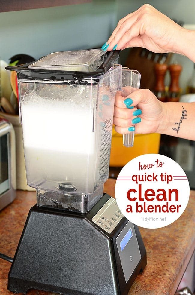 Quick Tip: How to Clean a Blender at cetcu.com