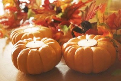 pumpkin candles