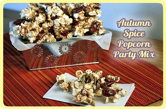 Fall popcorn mix