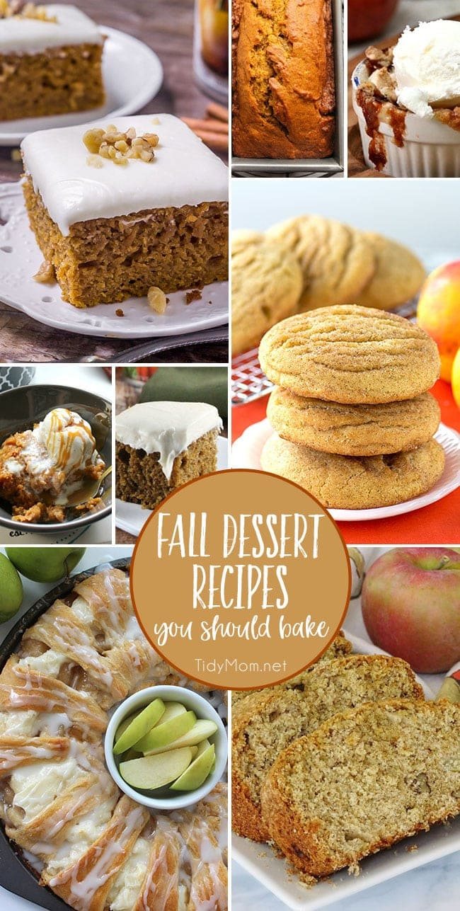 Dessert Recipes You Should Bake This Fall