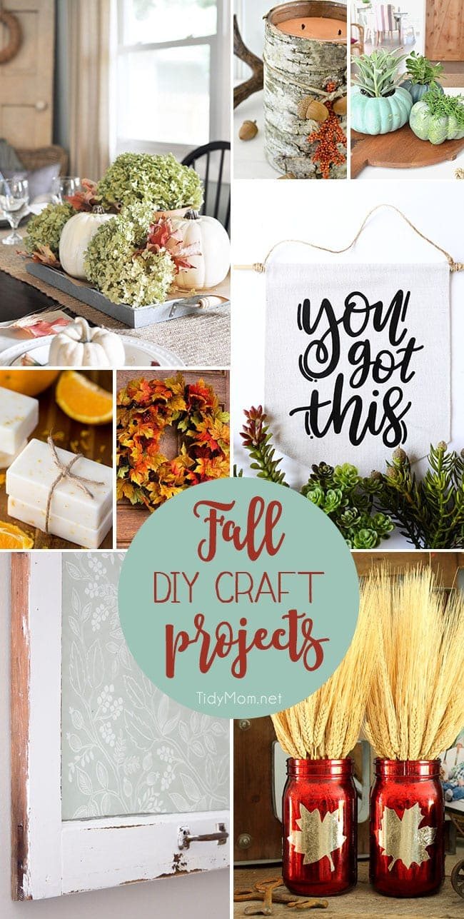 Fall DIY Craft Projects to Make This Weekend