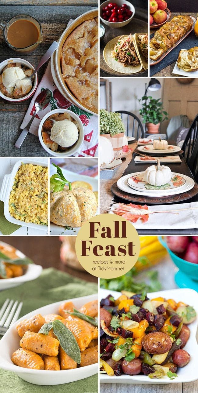 Fall Feast Recipes and Entertaining Ideas