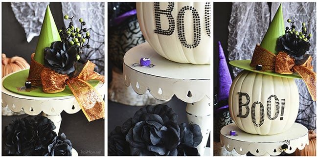 Easy Halloween Witch Pumpkin Craft at cetcu.com