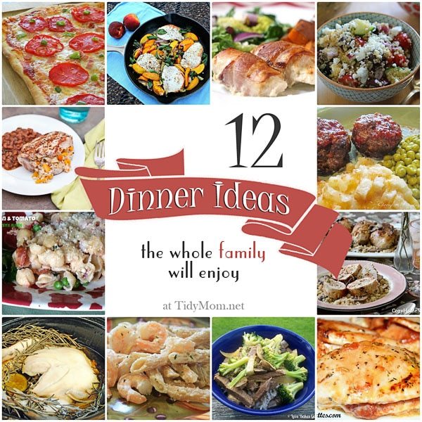 12 Dinner Ideas: I’m Lovin’ It Wrap Up