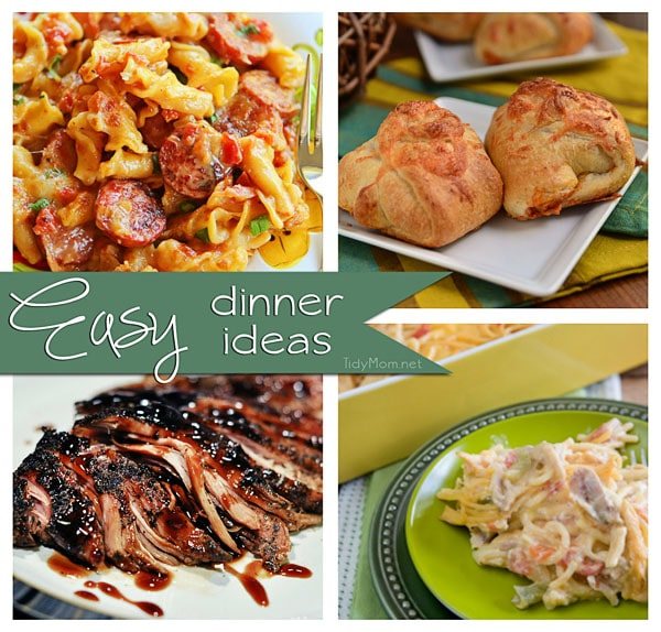 17 Easy Dinner Ideas