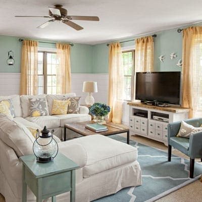 Costal Cottage Family Room