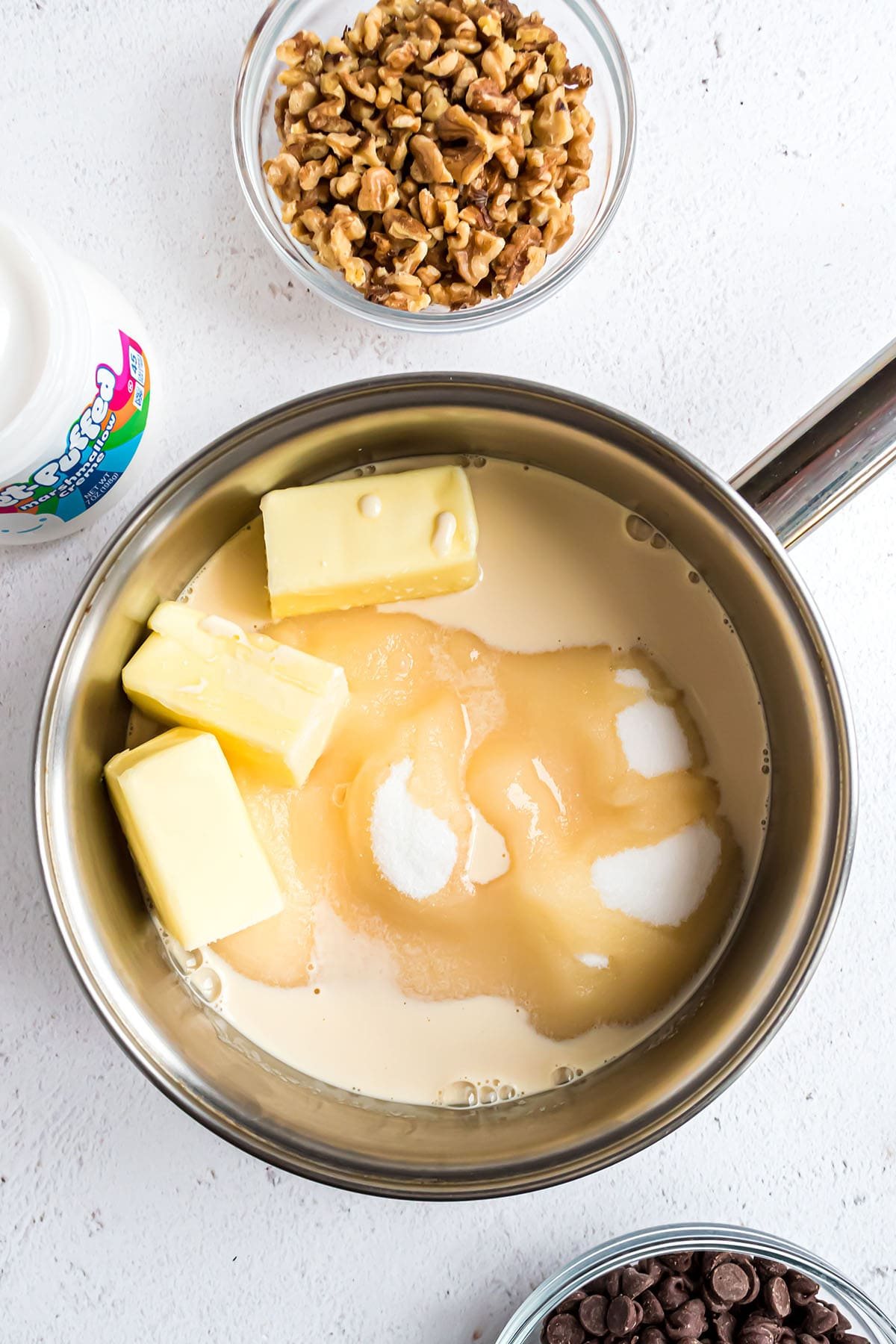 stovetop fantasy fudge step 1